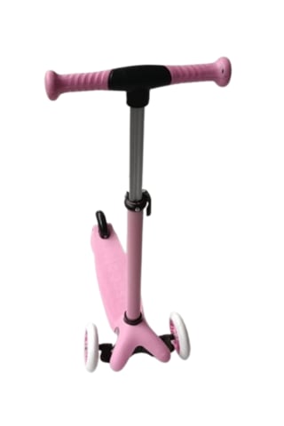 Biray Sısbro Twist Silikon Teker Scooter Üç Kademeli Gidon Boyu Pembe