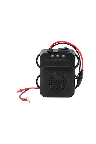 Skycity 12v Otomobil Fare Ve Yılan Kovucu - Led Flaş Ve Ultrasonik Teknoloji, Akıllı Algılama, Batarya Korumalı Abs Malzeme