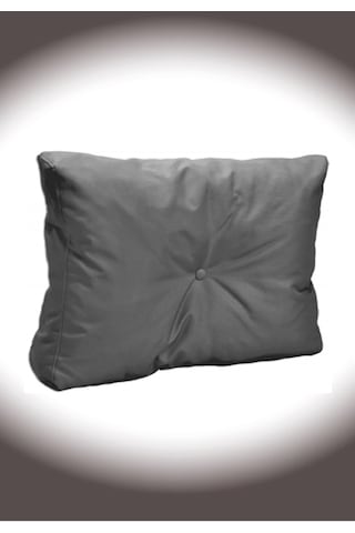 Dış Ve Iç Mekan Palet Bahçe Balkon Havuz Başı Yat Minderi Koltuk Minderi Yan Kol Gri