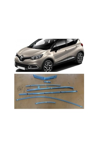 Renault Captur Icon Joy Ve Touch 18 Parça Cam Çerçevesi 2020+ Sonrası Uyumlu