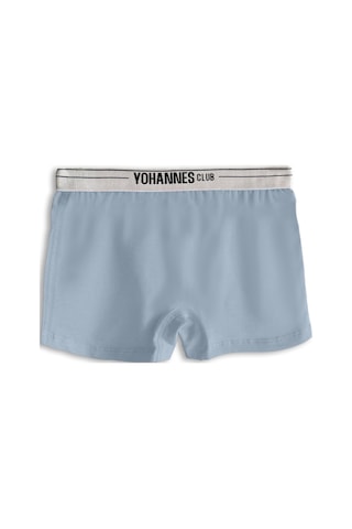 Yohannes Club, Kız Çocuk, Pamuklu Boyshort Boxer , 3'lü Paket, Karışık Renkli Karışık