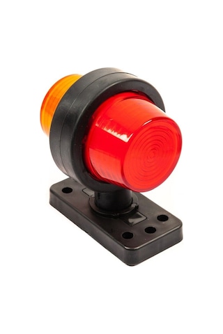 Ahmet Otomotiv Büyük Boy Takoz Lamba Sarı-kırmızı 12v-24v