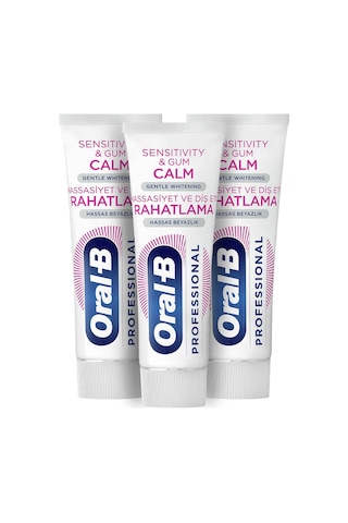 Oral-B Hassasiyet ve Diş Eti Diş Macunu 3 x 75 ML
