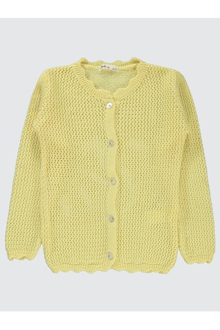 Civil Girls Kız Çocuk Hırka 6-9 Yaş Sarı Sarı