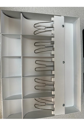 Para Çekmecesi İç Bölmesi Beyaz