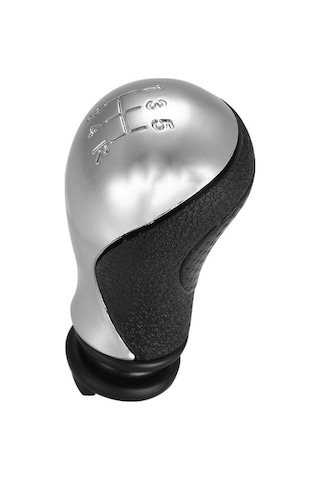 Dancemonkey Citroen C5 Xsara Picasso 1999-2008 5 Vitesli Ergonomik Vites Topuzu - Siyah&gümüş Siyah Siyah