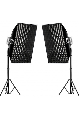 Gdx Ml230w Bicolor Video Ve Fotoğraf 60x90 Gridli Softbox İkili S