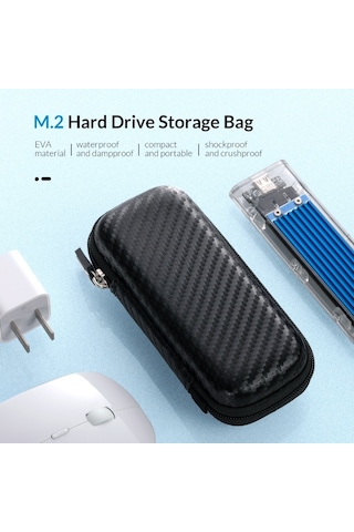 Orıco-m2ph01-bk-bp M.2 Sabit Sürücü Eva Kasa Saklama Çantası