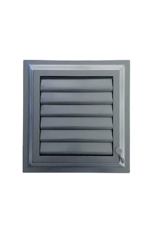 45x45 Antrasit Gri Plastik Banyo Menfezi Havalandırma Menfezi