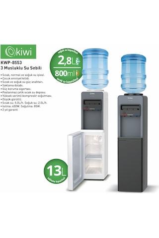 Kiwi KWP 8553 Su Sebili Siyah