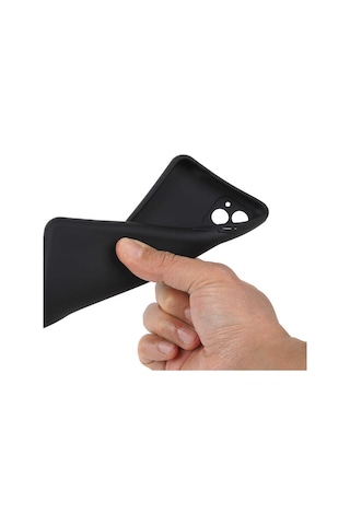 General Mobile 22 Kılıf Biye Silikon - Siyah Siyah Siyah