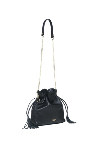 Omuz Çantası Kadın Raquel Piumelli Milano Bag D28 Black Siyah