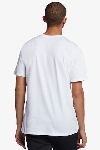 Nike Jordan Jumpan Air Unisex White-black Tee Jordan Nakış Logolu Tişört Beyaz-siyah Beyaz - Siyah