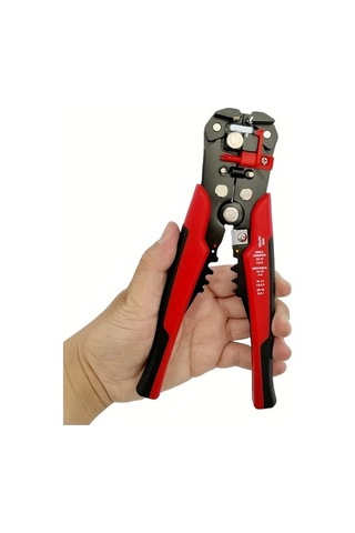 Fastbuy Yellow Otomatik Tel Soyma Pense - Ayarlanabilir Kabloyu Kesme Sıkma Profesyonel Elektrikçi Aleti