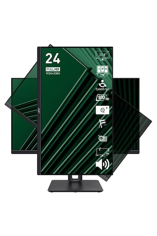 MSI PRO MP245PG 23.8" 100 Hz 1 Ms FHD Adaptive Sync IPS Pivot Monitör