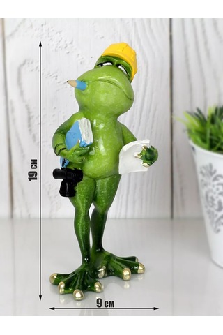 Podarok52 Kurbağa Figürlü, İç Dekor Süveniri 200353918