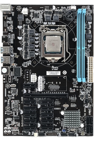 Esonic Gladiators B250 Intel Celeron G3900 12 PCI 2133 MHz DDR4 Soket 1151 ATX Mining Anakart