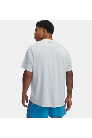 Under Armour Ua Tech Textured Ss Erkek T-shirt-31820 Gri