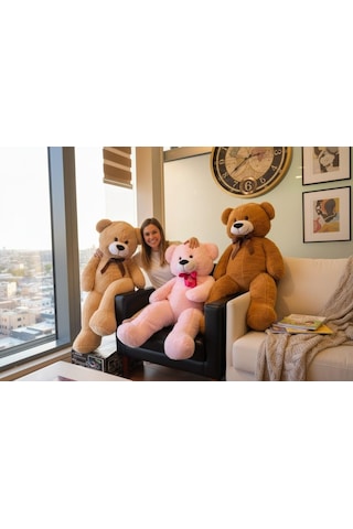 62723 Peluş 100cm Uzun Ayı Çok Renkli