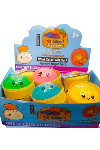 1 Adet Büyük Boy Simlistres Oyuncağı Squishy Yumuşacık Kawaii Sıkılabilir Oyuncak Çok  Renkli