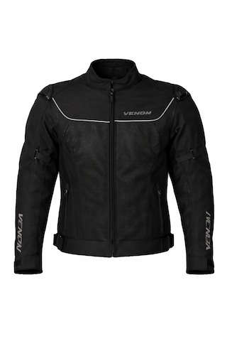 Venom Raptor Hörgüçlü 4 Mevsim Siyah Motosiklet Montu