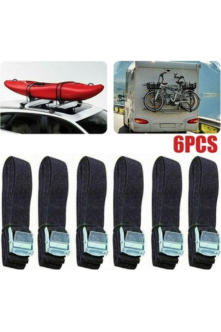 Homyl 6x Kravat Aşağı Kayış Güçlü Cırcırlı 25mmx2m