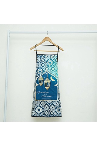 Homyl Ev Açık Kamp Için Mutfak Önlüğü Ramazan Mavi Mavi