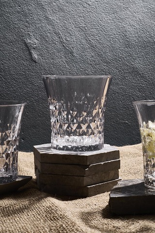 Perotti Bardak 4 Lü Arturo Wide 260 Ml 14968 Şeffaf