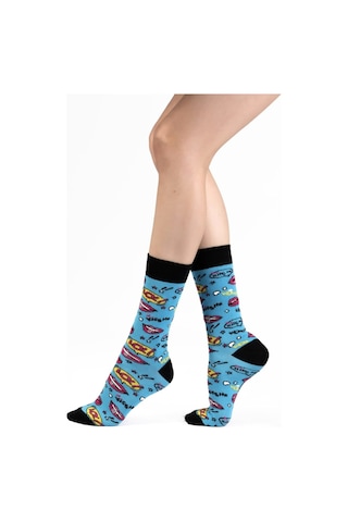 Ozzy Socks Pop Desenli Çorap Lacivert