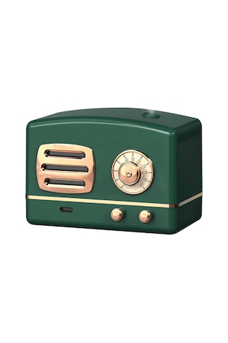 Ultratekno R8 Retro Radyo Görünümlü Mini Hava Nemlendirici Buhar Makinesi ve Aroma Difüzörü 200 ML