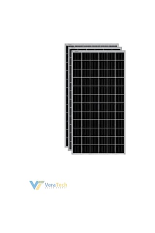 Veratech Güneş Enerjisi Bahçe Evi Solar Paketi 395w Güneş Paneli, 100ah Jel Akü, 3kva İnverter