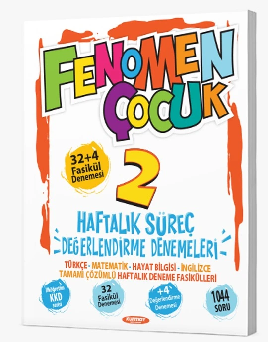 2 Fenomen Çocuk Haftalık Süreç Değerlendirme Denemeleri 32+4 Fasikül