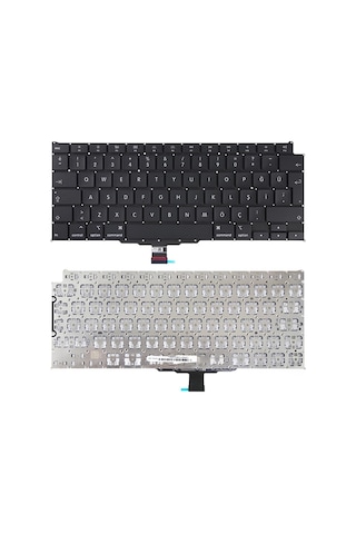 Macbook Air 13" 2020 Uyumlu A2179 Klavye - Büyük Enter Tr Q
