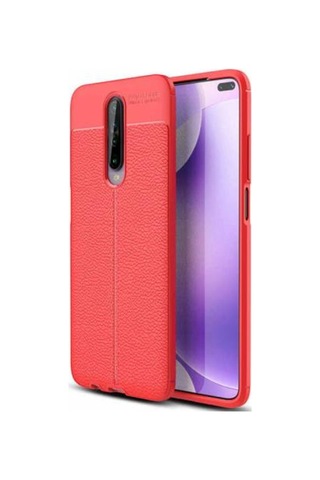Xiaomi Poco X2 Kılıf Zore Niss Deri Desenli Silikon Kılıf