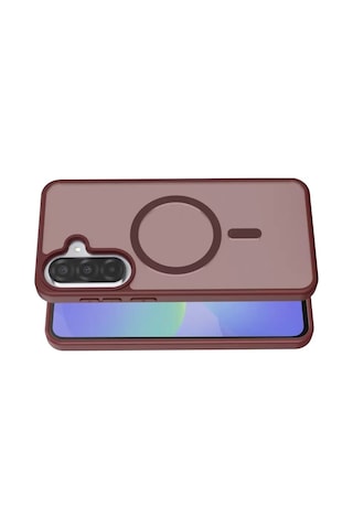 Mey İthalat Samsung Galaxy Uyumlu - A17 5g Jota Magsafe Kapak - Bordo