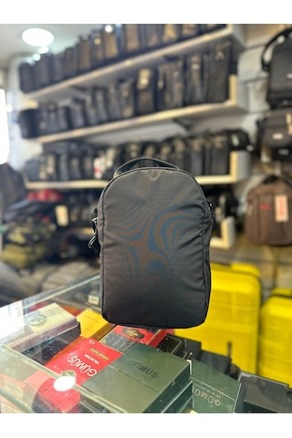 Bagslab Siyah Erkek El Ve Omuz Çantası Siyah