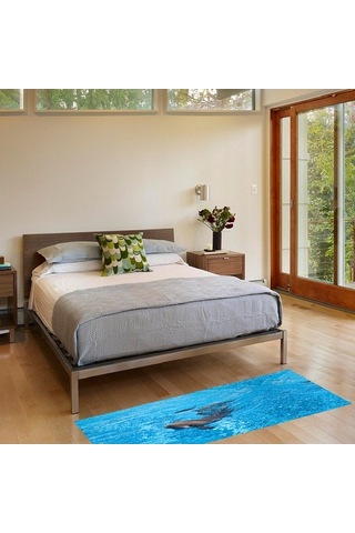 Pazly Yapışkanlı Suntek Sticker Magideal Kendinden Karo Duvar 3d Ed Mavi