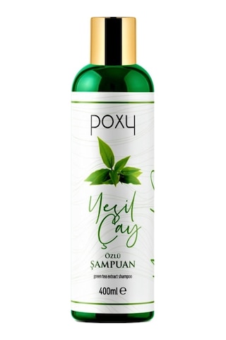 Poxy İnce Telli Saçlara Özel Yeşil Çay Özlü Şampuan 400 ML