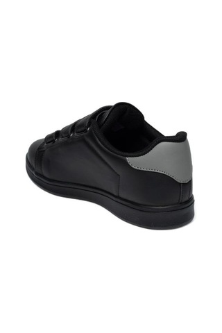 Row Milena 037-24 Deri Cırtlı Fashion Kadın Sneaker Siyah