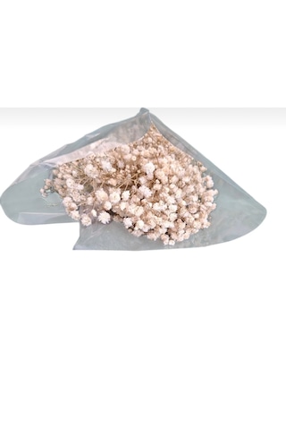 Şoklanmış Kurutulmuş Cipso Çiçeği 1 Demet 50-60gr - 35-45cm Naturel