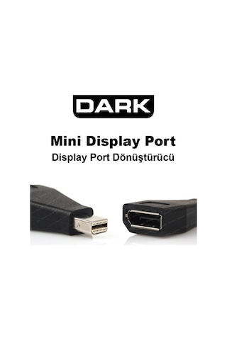 Dark Mini Displayport - Displayport Dönüştürücü (Dk-Hd-Amdpxdp)