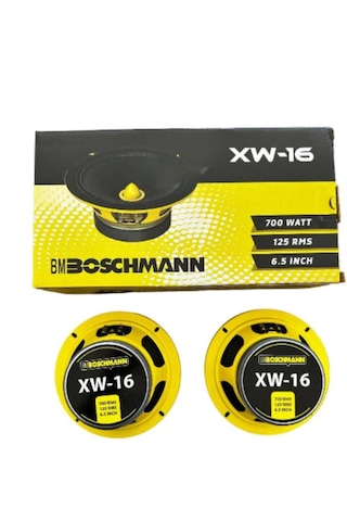 Boschmann 16cm-700wmax-125wrms-kaliteli Yeni Seri Midrange