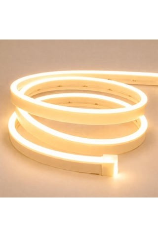 Neon Şerit Led 12v Volt Esnek Silikonlu Aydınlatma 4mt- Günışığı Gün Işığı Neon Şerit Led 12v Volt Esnek Silikonlu Aydınlatma 4mt- Günışığı Gün Işığı