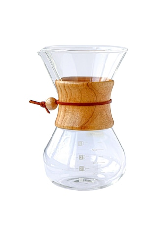 Black Goat Ahşap Tutacaklı Chemex 600 ML