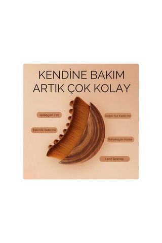 Nayori Globrush Lenf Drenajı Gıdı Ve Çene Şekillendirici Çok Fonksiyonlu Yumuşak Yüz Fırçası