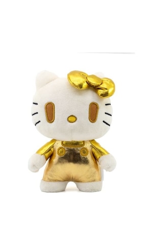 Dznr Hello Kitty Golden Edition Hello Kitty Peluş Toy-0141