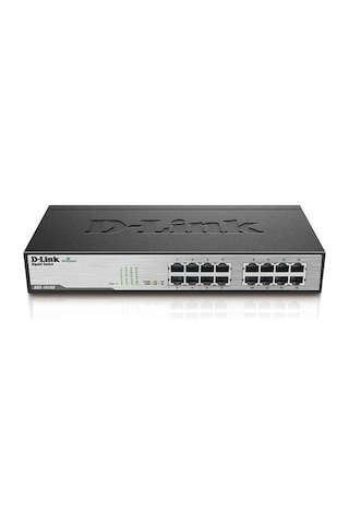 D-lınk 16port Dgs-f1016/e Gıgabıt Yönetilemez Switch
