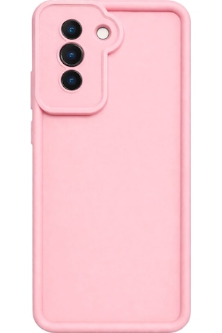 Huawei Nova 10 Pro Uyumlu Kamera Çıkıntılı Mat Silikon Telefon Kılıfı Pembe