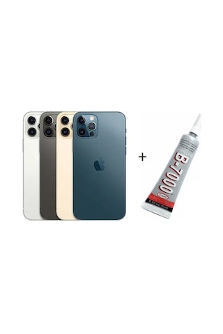 Storeşahin Apple iPhone 12 Pro Max Uyumlu Arka Batarya Pil Kapağı Pasifik Shn0720 81354941
