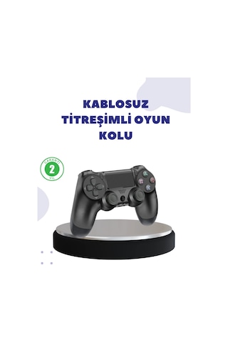 Kablosuz Titreşimli Oyun Kolu Yüksek Hassasiyetli Analog Kontrol Ve Ergonomik Tutma